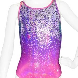 Destira Infinite Shine Amethyst Gymnastics Leotard CL